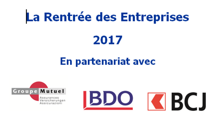 Rentrée des Entreprises de l'Arc jurassien