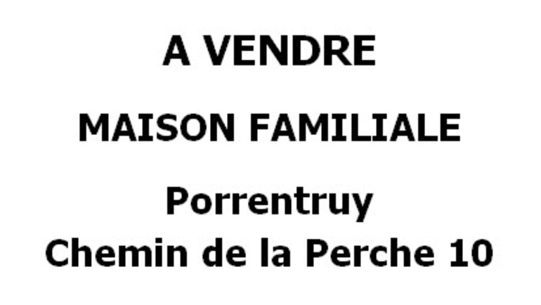 A VENDRE - Maison familiale