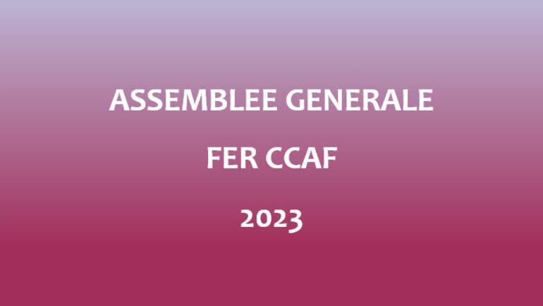 Assemblée générale de la FER CCAF 2023