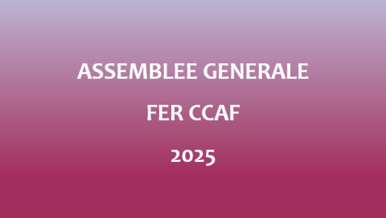 Assemblée générale de la FER CCAF 2025