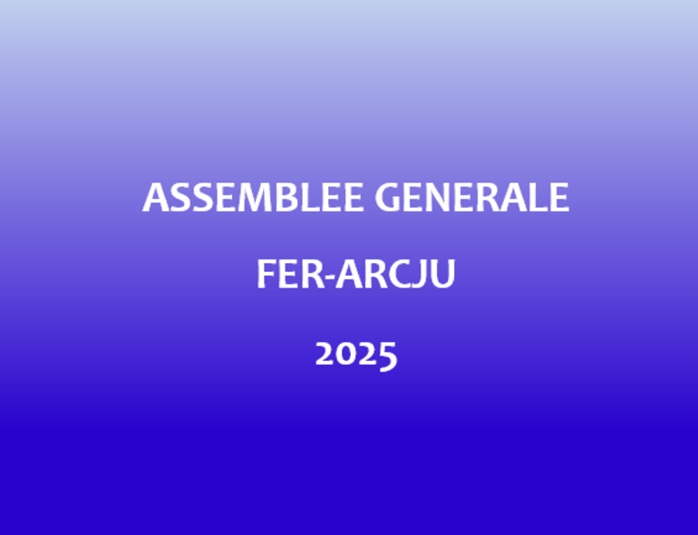 Assemblée générale de la FER-Arcju du 13 mai 2025