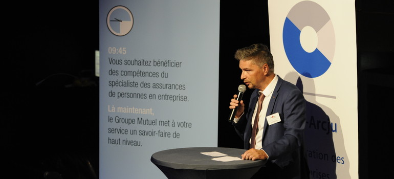 M. Pascal Collaud, membre du management et responsable de la vente Suisse du Groupe Mutuel / Photo de G. Siegenthaler